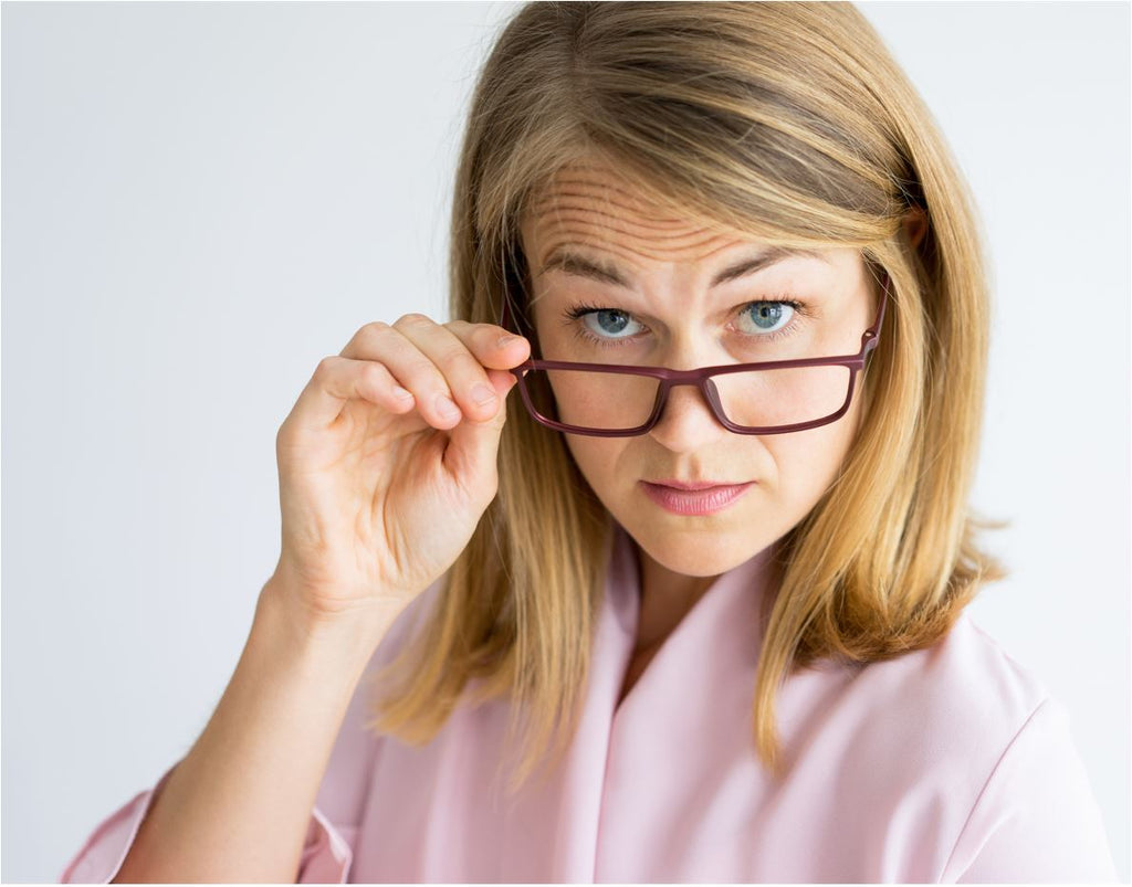 SAI PERCHE' NON TI CONSIGLIEREMO MAI UN OCCHIALE PREMONTATO ?