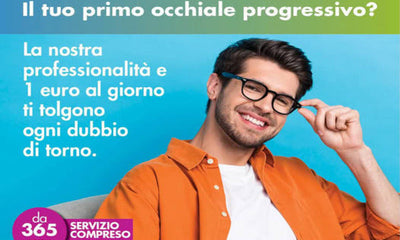 PROMOZIONE OCCHIALE PROGRESSIVO 365€