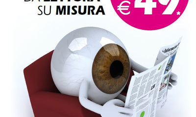 OCCHIALE DA LETTURA SU MISURA A 49€