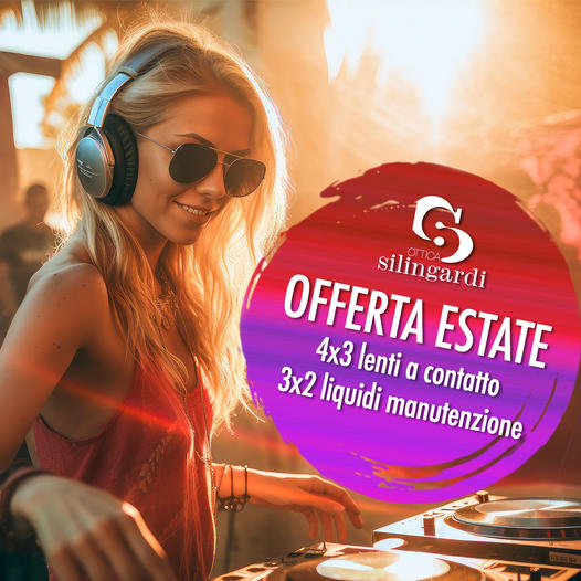 Promo per le TUE lenti a contatto e liquidi IMPERDIBILE !