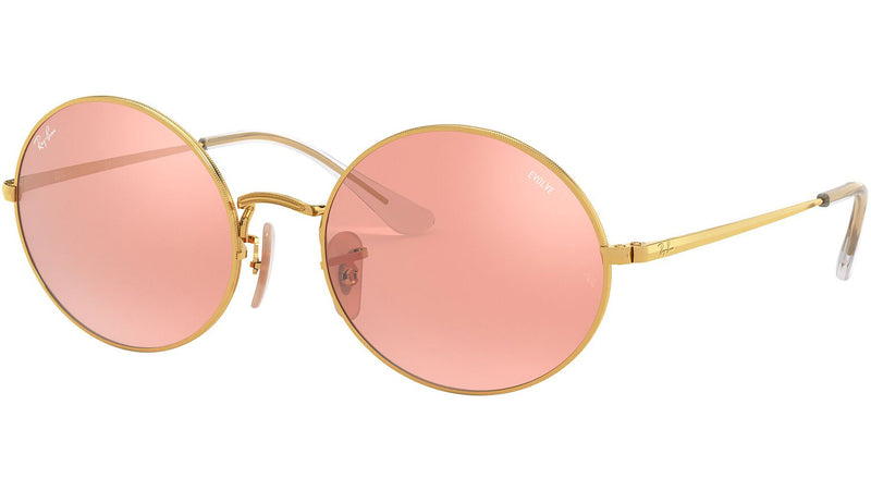 Oval RB1970 Mirror Evolve gold pink