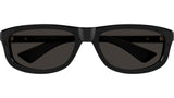 BV1327S 001 Solid Black Grey