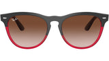 Iris RB4471 663113 grey on transparent red