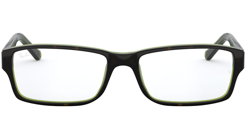 RB5169 top havana on green transparent