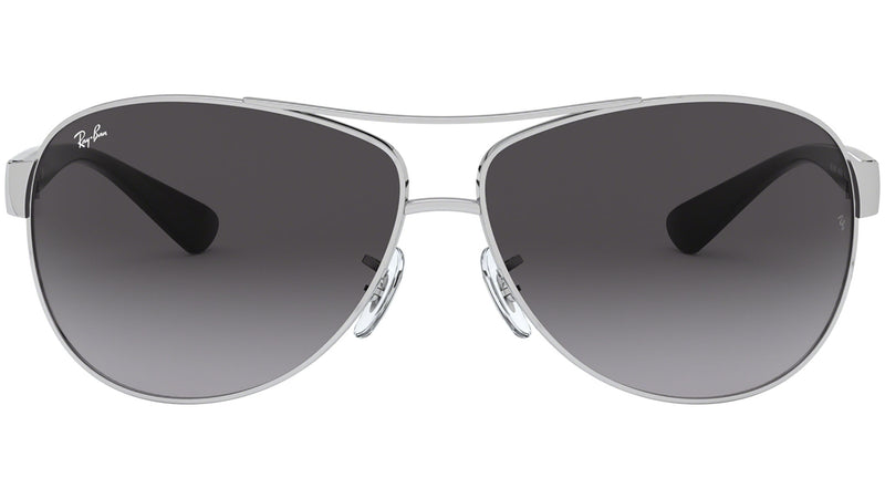 RB3386 silver metal grey