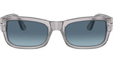 PO3326S 309/Q8 Transparent Grey