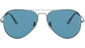 Aviator RB3689 gunmetal blue