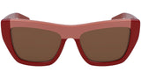 ME634S 611 solid red and rose