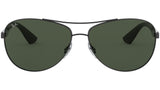 RB3526 matte black and grey