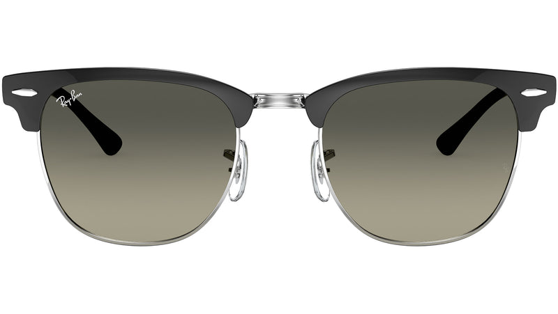 Clubmaster Metal RB3716 900471 black on silver