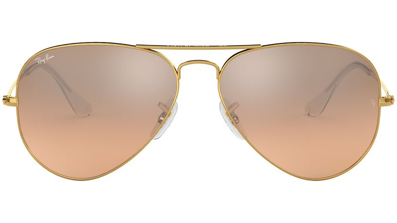 Aviator Gradient RB3025 001/3E Gold Silver