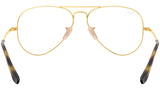 RB6489 gold top on havana