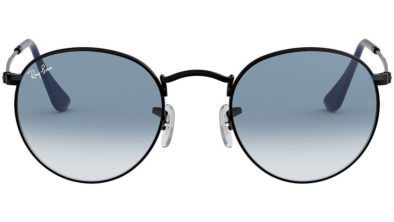 Round Metal RB3447 black blue gradient