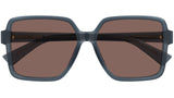BV1317SK 003 Transparent Dark Grey Red