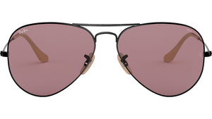 Aviator Washed Evolve RB3025 9066Z0 Black Purple