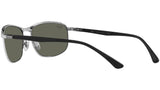 RB3671 9144B1 black on silver