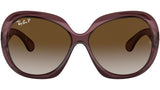 Jackie Ohh II RB4098 6593T5 transparent dark brown