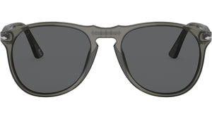 PO9649S taupe grey trasparent grey