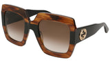 GG0178S black tortoise and brown