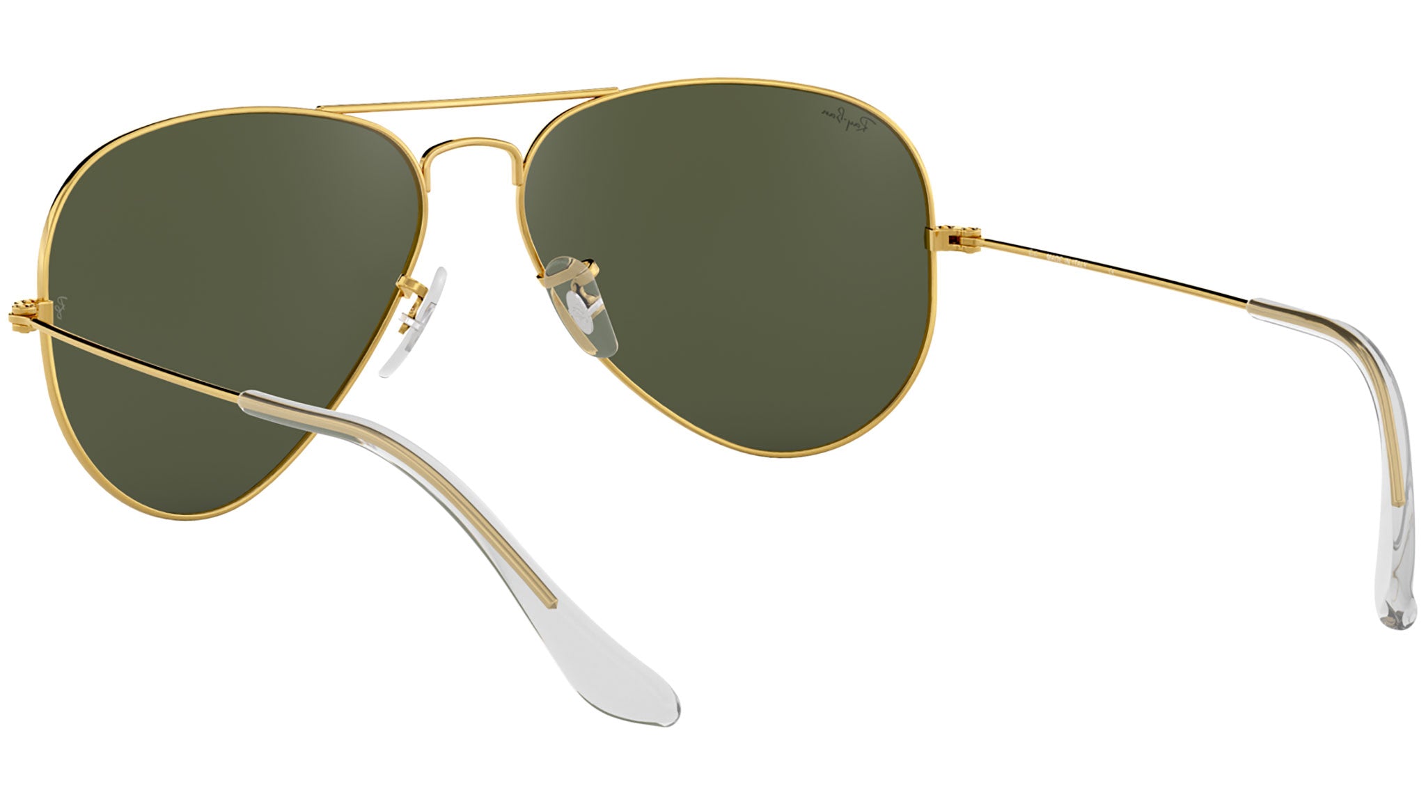 Aviator Classic RB3025 polished gold green G-15