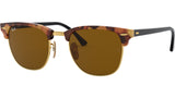 Clubmaster RB3016 1160 spotted brown havana