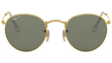 Round Metal RB3447 gold green classic
