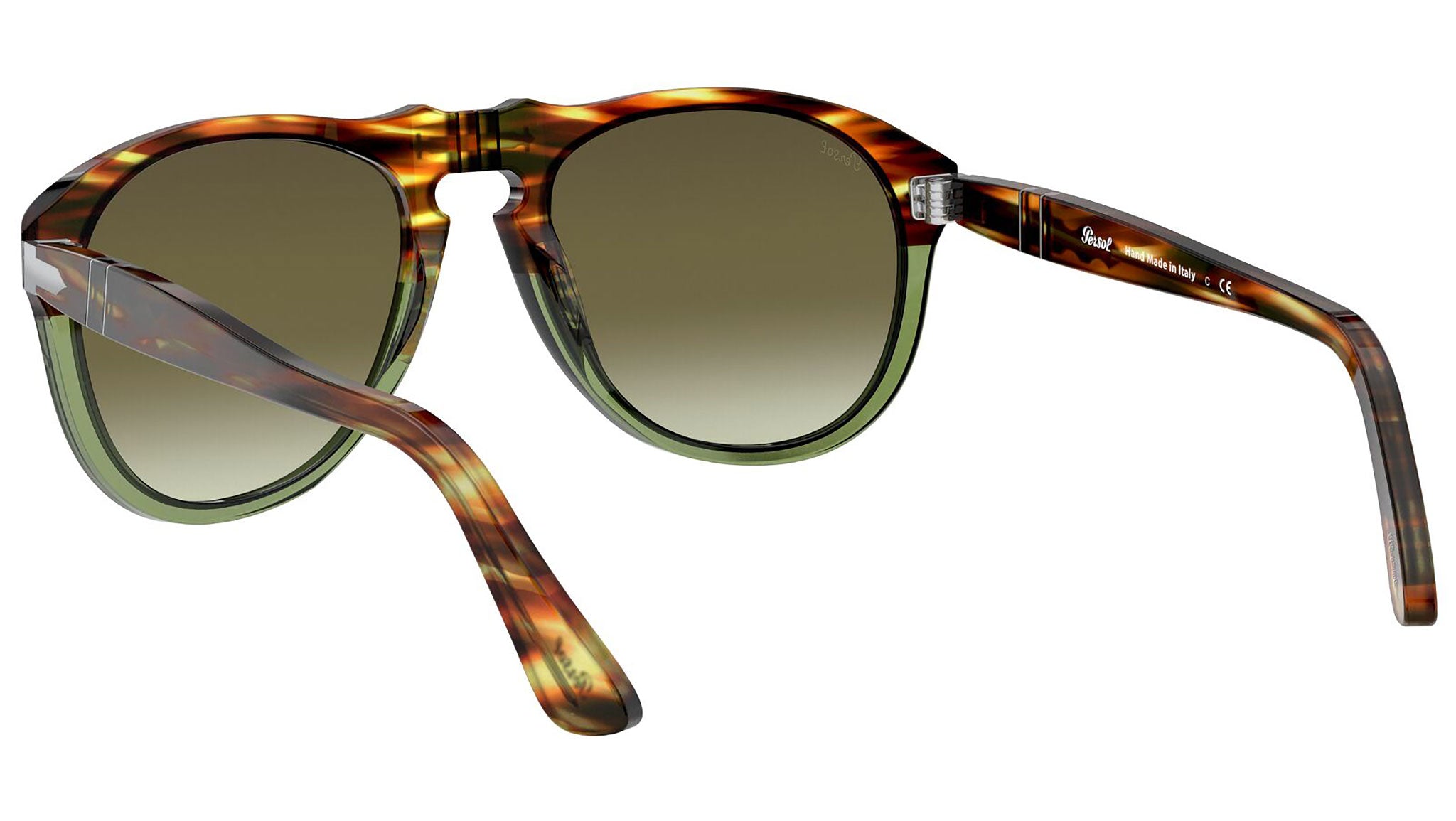 PO0649 brown tortoise and opal green brown